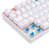 Teclado Gamer RGB Redragon Kumara Blanco | En español | Blue Switch