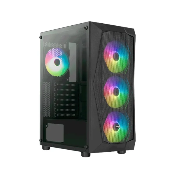 Case Gamer Aerocool Falcon Negro G-BK-V2