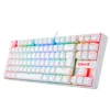 Teclado Gamer RGB Redragon Kumara Blanco | En español | Red Switch