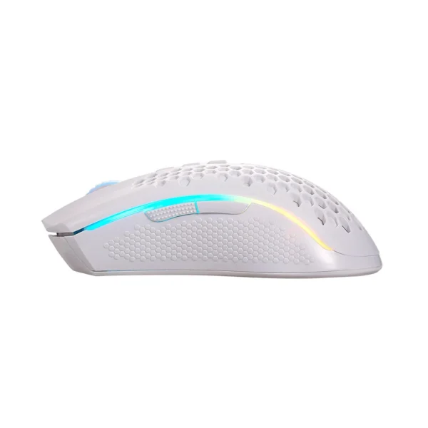 Mouse Gamer Inalámbrico Redragon Storm Pro M808-KS RGB Blanco