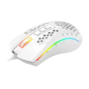 Mouse Gamer Redragon Storm Elite M988W RGB Blanco