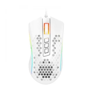 Mouse Gamer Redragon Storm Elite M988W RGB Blanco