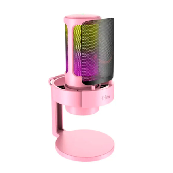Micrófono Fifine A8 Rosado