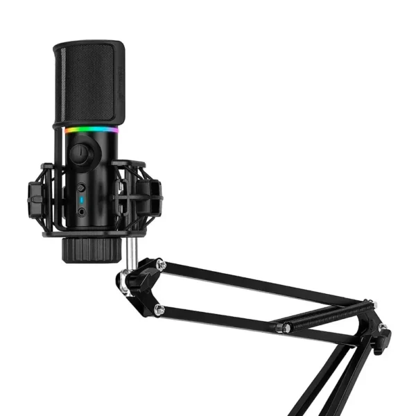 Micrófono Streamplify con soporte de brazo