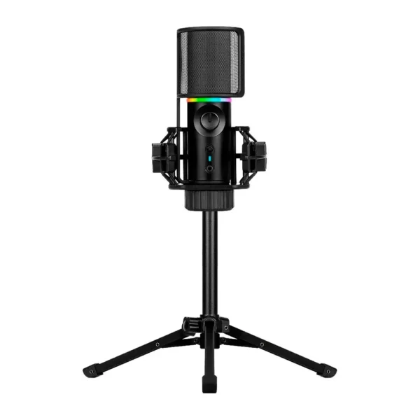 Micrófono Streamplify con soporte de trípode