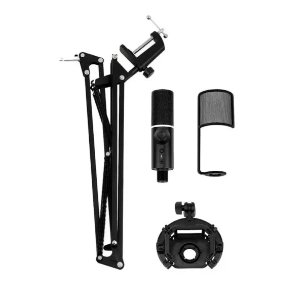 Micrófono Streamplify con soporte de brazo