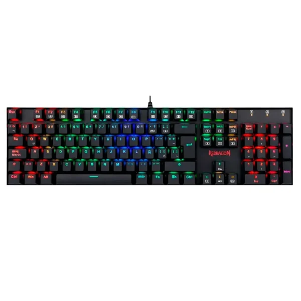 Teclado Gamer Redragon Mitra RGB Negro | Español | Red Switch