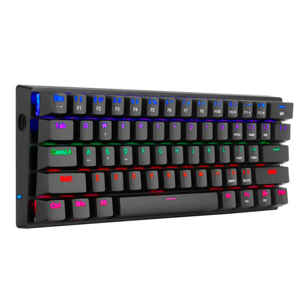 Teclado Gamer Color Negro T-Dagger Arena Rainbow | Español | Brown Switch