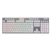 Teclado Gamer RGB Redragon Horus FS Blanco | Inalámbrico | Español | Red Switch