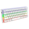 Teclado Gamer Color Blanco T-Dagger Arena Rainbow | Español | Brown Switch