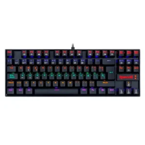 Teclado Gamer RGB Redragon Kumara Negro | En español | Red Switch