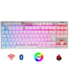 Teclado Gamer RGB Redragon Horus FS Blanco | Inalámbrico | Español | Red Switch