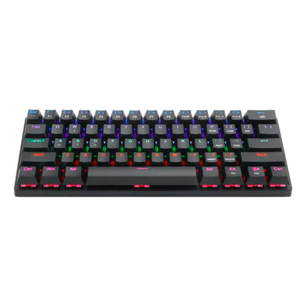 Teclado Gamer Color Negro T-Dagger Arena Rainbow | Español | Brown Switch